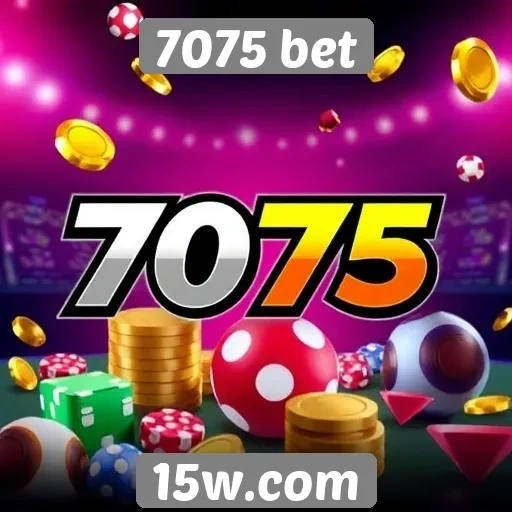 Os tipos de jogos oferecidos no 7075 bet